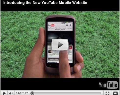 Новая мобильная версия YouTube против iPhone приложения