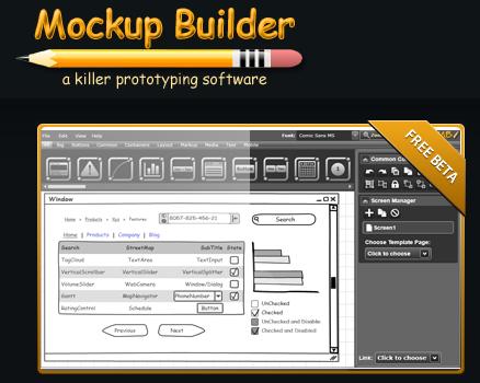 Mockup Builder: онлайновый редактор для создания макетов приложений