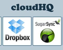 cloudHQ - файловый менеджер для Google Docs, Dropbox, SugarSync и Basecamp