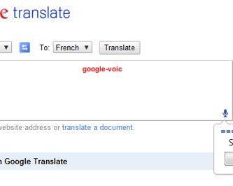 Текст для перевода в Google Translate можно добавлять голосом