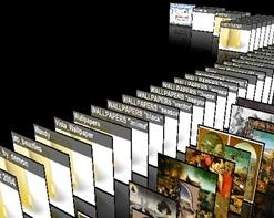 3D Picture Browser -- браузер по изображениям с нестандартным интерфейсом